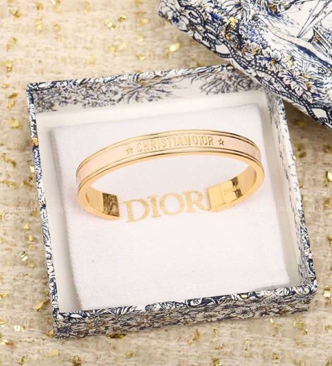 디올 레터링 로고 팔찌