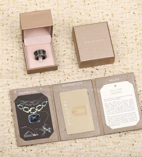 불가리 비제로원 링 반지