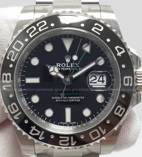 [국내배송] [프리미엄]롤렉스 지엠티마스터2 116710 LN 블랙세라믹 오이스터 브레이슬릿 로렉스