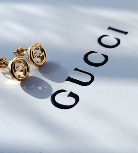 [국내배송] 구* 인터로킹 G 귀걸이