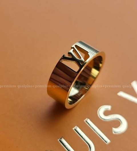 [국내배송] 루*비통 SIGNATURE CHAIN 반지 골드