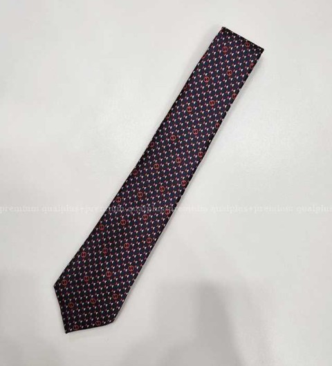 [국내배송] 구* 23ss 라운드 인터로킹 G 실크 넥타이