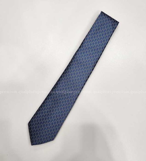 [국내배송] 구* 23ss gg패턴 실크 넥타이