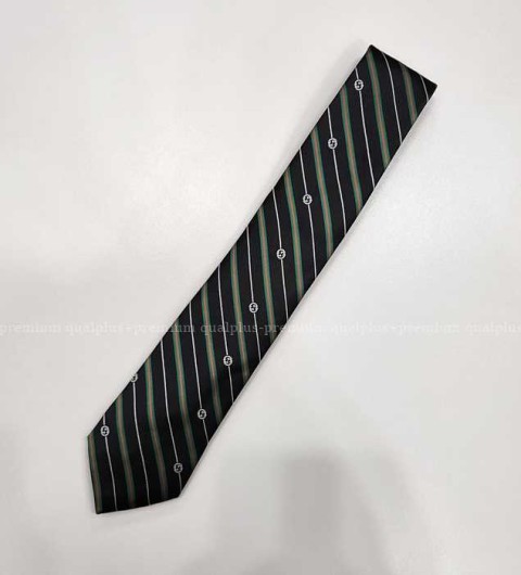 [국내배송] 구* 23ss 스트라이프 실크 넥타이