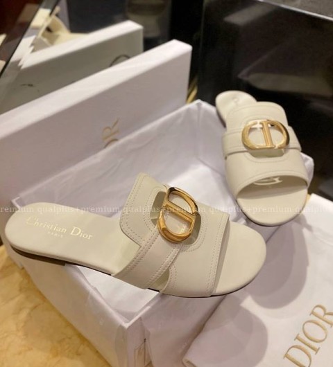 디올 30 몽테인 뮬 슬리퍼 여성용