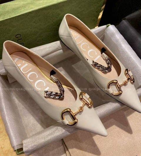 구찌 홀스빗 발레 플랫 슈즈 여성용