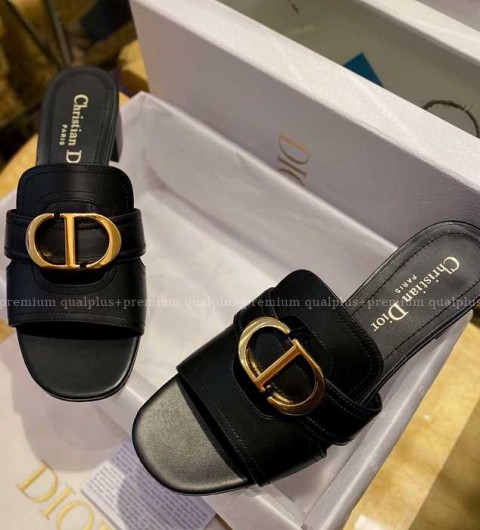 디올 30 몽테인 뮬 슬리퍼 여성용