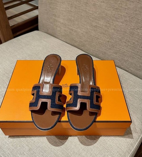 에르메스 오아시스 샌들 슬리퍼 여성용