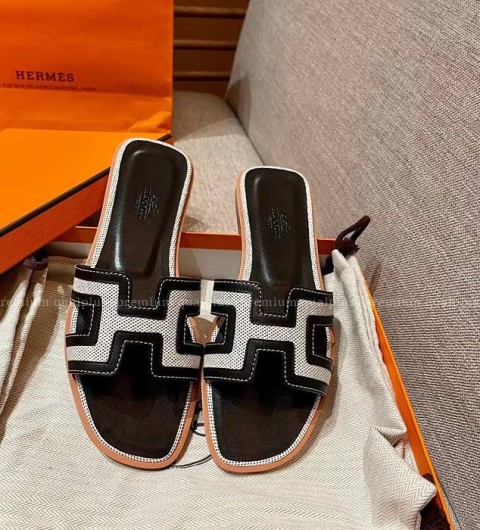 에르메스 오란 샌들 슬리퍼 여성용