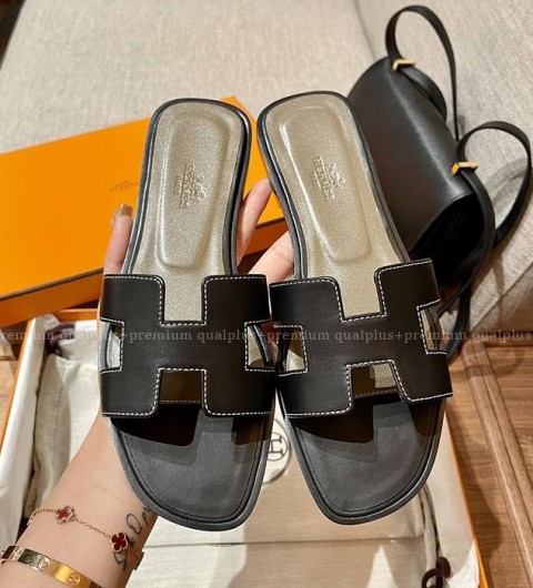 에르메스 오란 샌들 슬리퍼 여성용