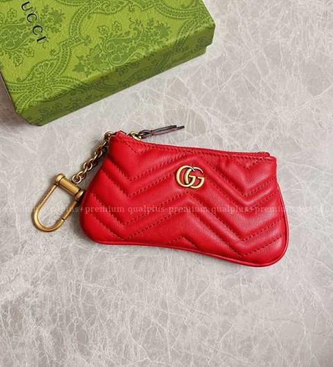 구찌 671773 GG 마몽 마몬트 키체인 지갑