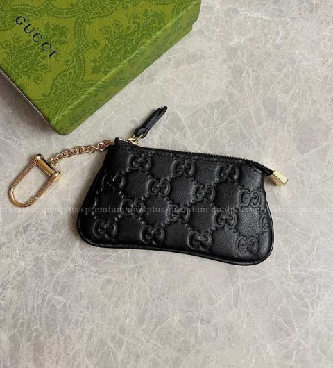 구찌 447964 GG 슈프림 키 케이스 파우치