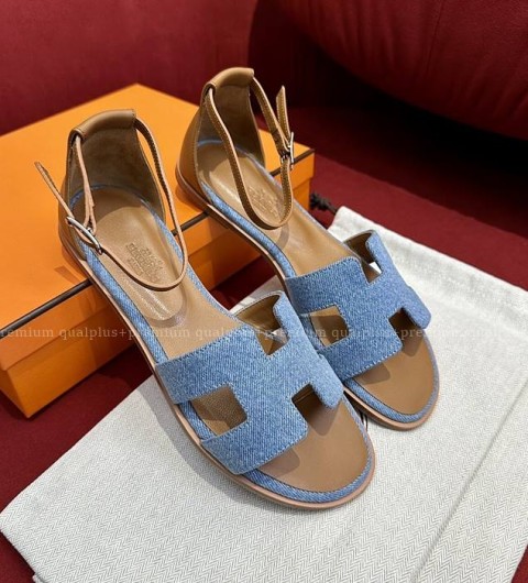 에르메스 산토리니 샌들 여성용