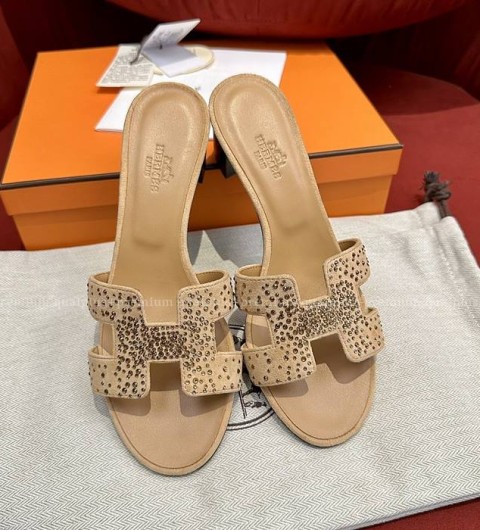 에르메스 오아시스 샌들 슬리퍼 여성용