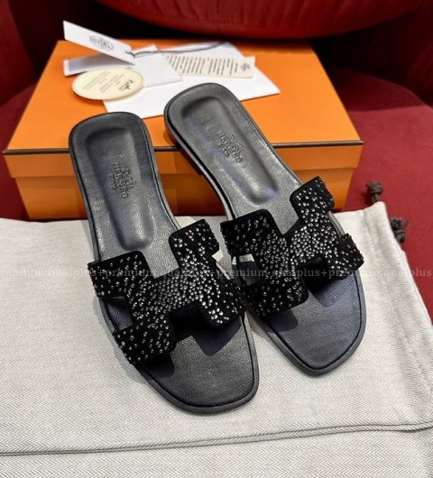 에르메스 오란 샌들 슬리퍼 여성용