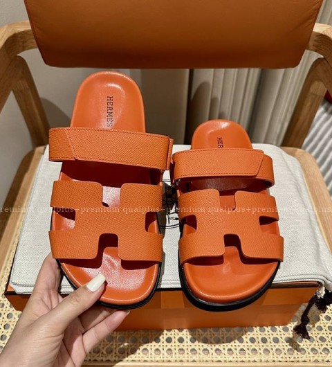 에르메스 시프레 샌들 슬리퍼 여성용