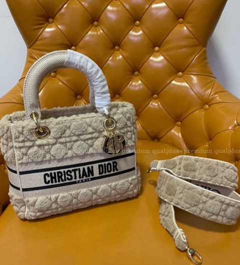 디올 LADY D-LITE 디라이트 레이디백 미듐