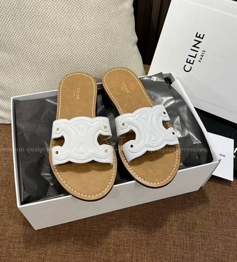 셀린느 트리오페 뮬 슬리퍼 여성용