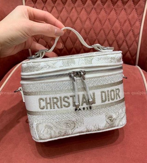 디올 트레블 베니티 케이스 핸드백 스몰
