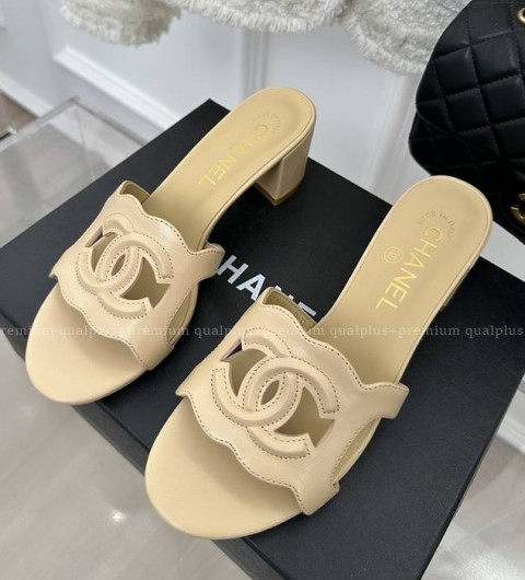 샤넬 CC 슬리퍼 5.5cm 여성용