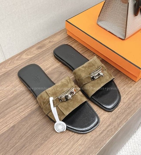 에르메스 줄리아 슬리퍼 샌들 여성용