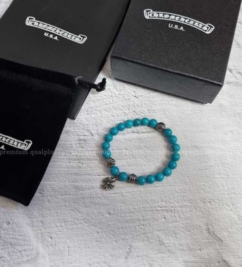 [국내배송] 크*하츠 비즈팔찌 민트 남녀공용