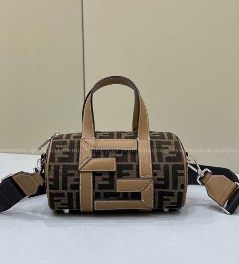 펜디 FF 패브릭 숄더백 미니 남녀공용