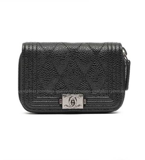 [국내배송] 샤* 보이 지퍼동전지갑 은장