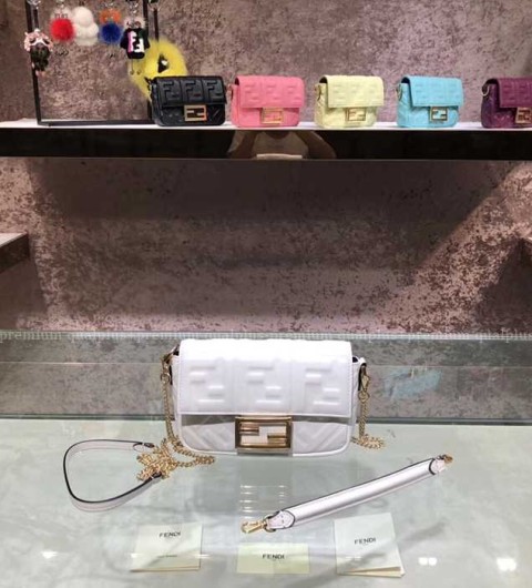 펜디 바게트 숄더백 미니