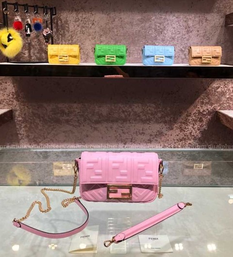 펜디 바게트 숄더백 미니