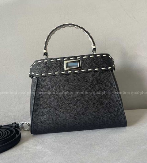 펜디 피카부 탑핸들백 미니