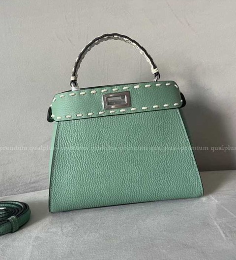 펜디 피카부 탑핸들백 미니