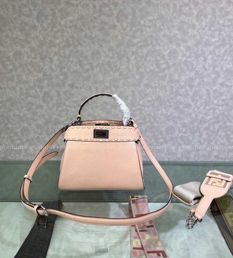 펜디 피카부 탑핸들백 미니