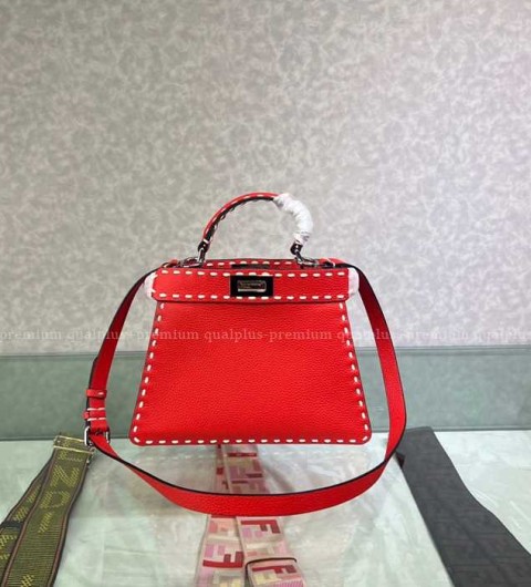 펜디 피카부 아이씨유 탑핸들백 스몰