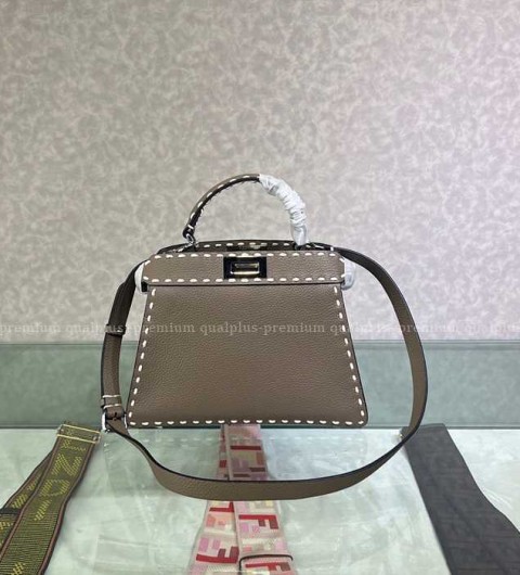 펜디 피카부 아이씨유 탑핸들백 스몰