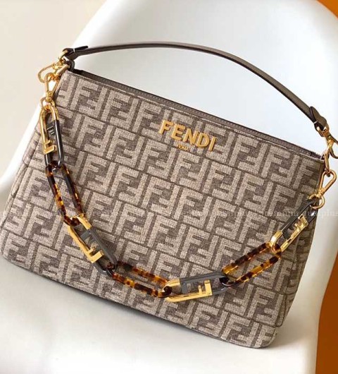 펜디 오'락 태피스트리 토트백