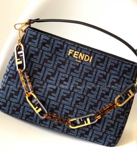 펜디 오'락 태피스트리 토트백