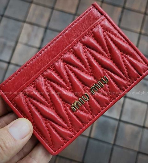 [국내배송] 미*미우 카드지갑