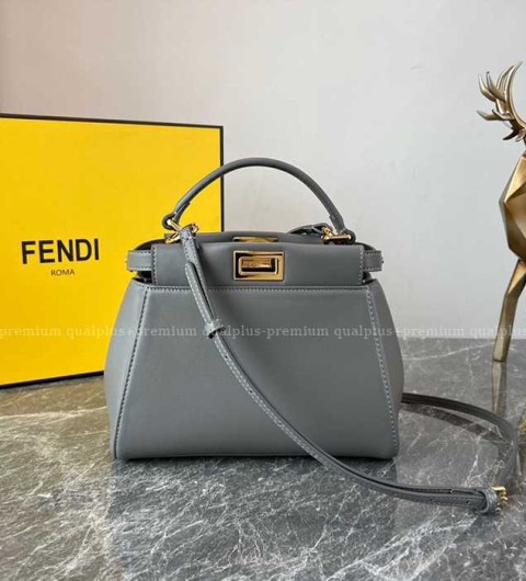 펜디 피카부 탑핸들백 미니