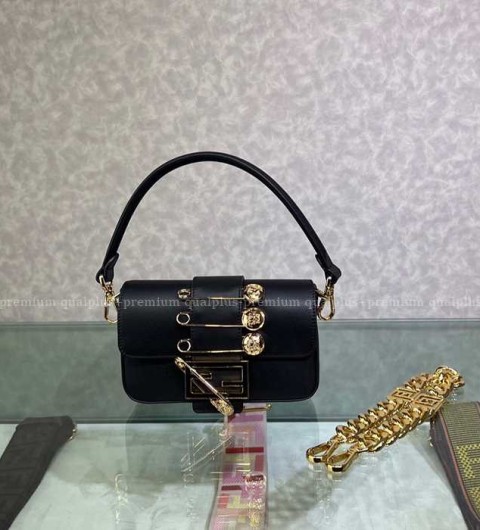 펜디x베르사체 콜라보 바게트 숄더백 미니