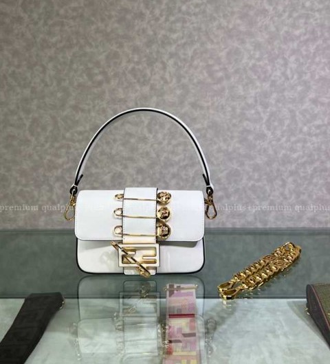 펜디x베르사체 콜라보 바게트 숄더백 미니