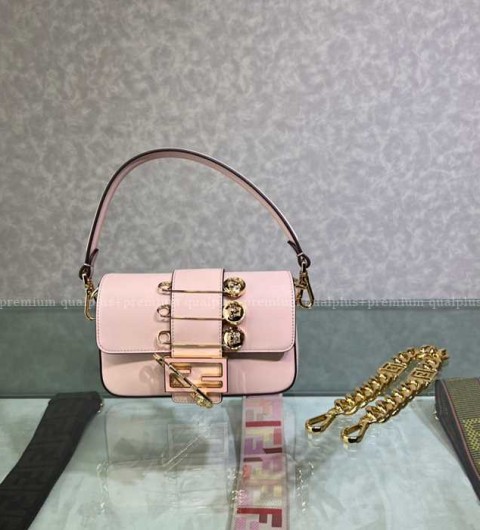 펜디x베르사체 콜라보 바게트 숄더백 미니