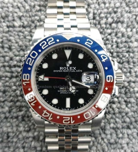 [국내배송] 롤렉스 GMT 마스터2 펩시 쥬빌레밴드 로렉스