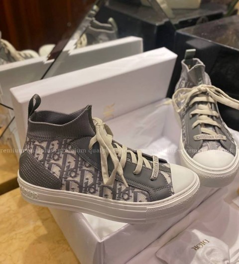 디올 WALK'N'D*OR 워크앤디* 하이탑 스니커즈 여성용