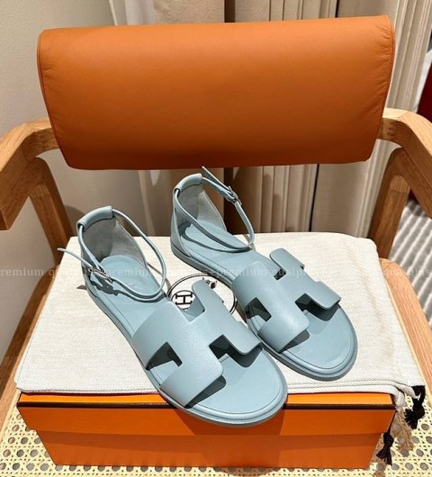 에르메스 산토리니 샌들 슬리퍼 여성용