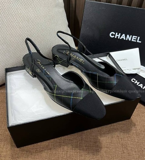 샤넬 체크 슬링백 여성용