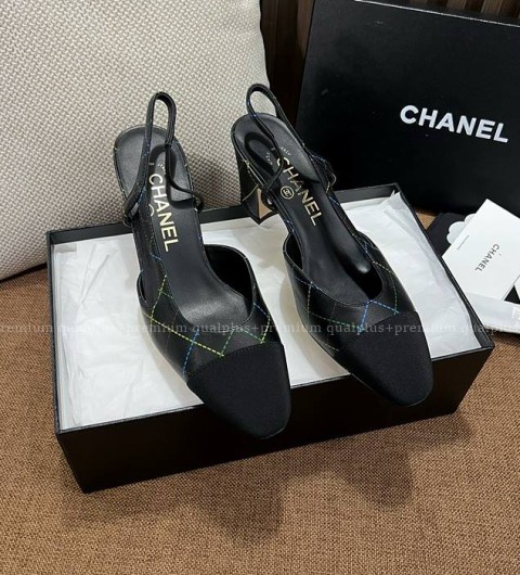 샤넬 체크 슬링백 6.5cm 여성용