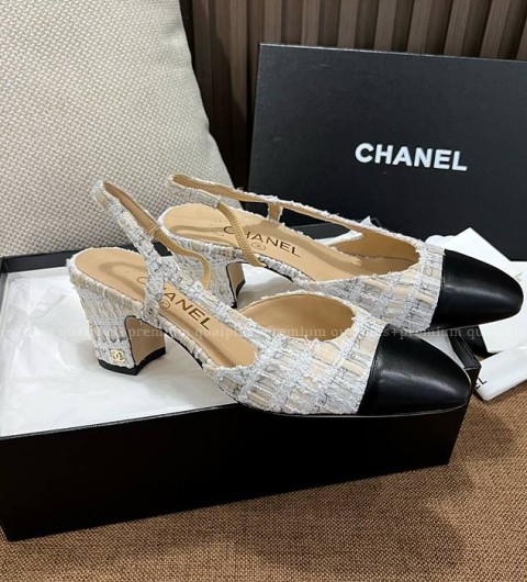 샤넬 체크 슬링백 6.5cm 여성용