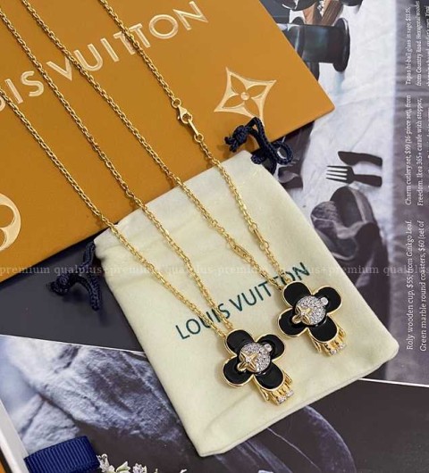 [국내배송] 루*비통 925 실버 비비엔 펜던트 목걸이