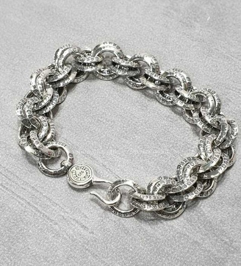 [국내배송] 크*하츠 22ss B링크 925 실버팔찌